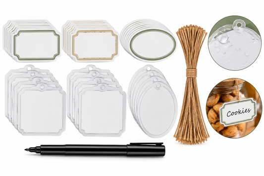 Waterproof Organization Labels Set