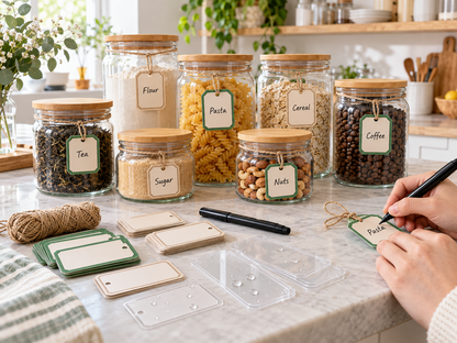 Waterproof Organization Labels Set