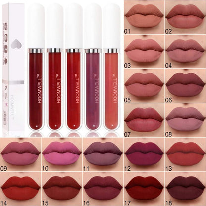 10-Color Matte Lip Set – Long-Lasting, Smooth & Hydrating Lipsticks for All-Day Wear