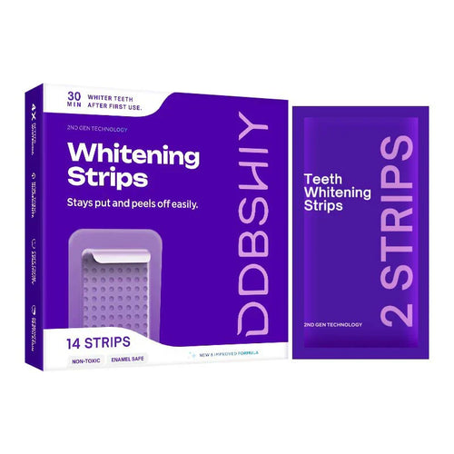💜Purple Teeth Whitening Strips - Safe for Enamel✨🦷