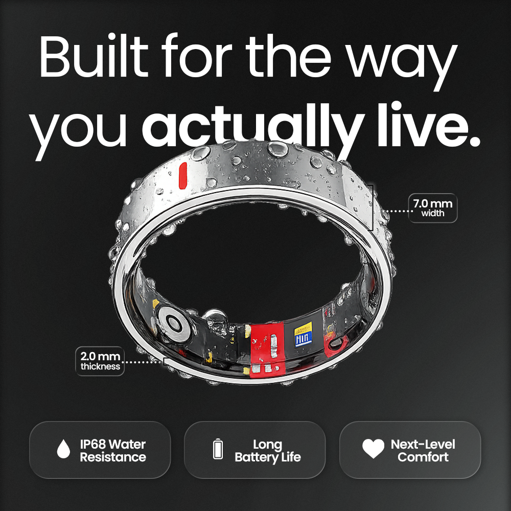 NESLEMY® Smart Ring Health Monitor🩸